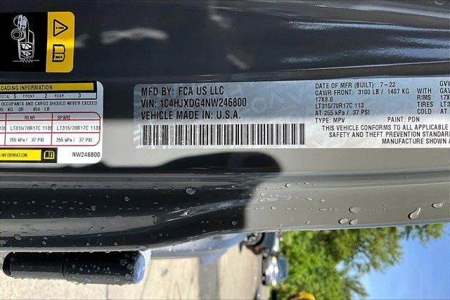 2022 Jeep Wrangler Unlimited High Tide 4x4
