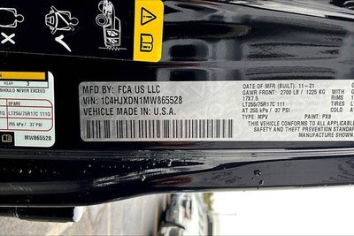 2021 Jeep Wrangler Unlimited Willys 4x4