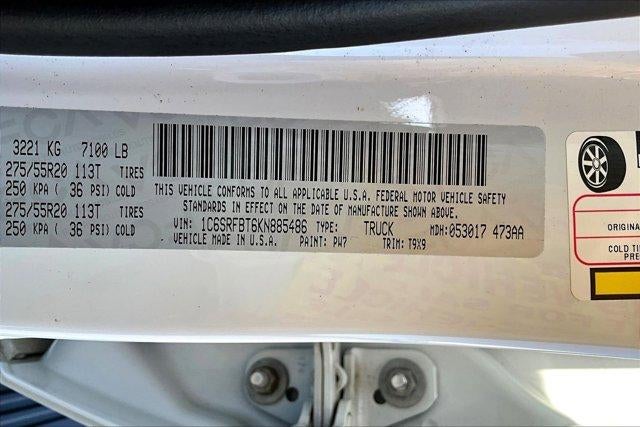 2019 RAM 1500 Big Horn/Lone Star Quad Cab 4x4 6'4" Box