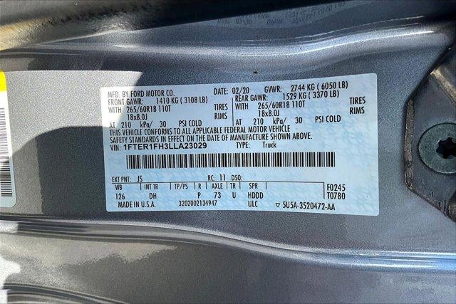 2020 Ford Ranger XL