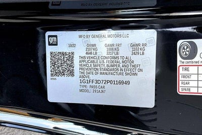 2023 Chevrolet Camaro LT1