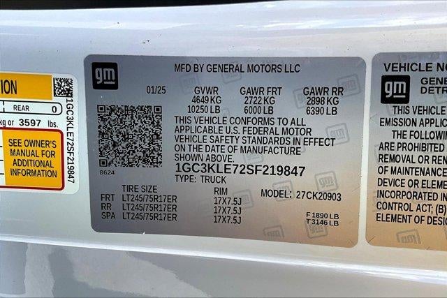 2025 Chevrolet Silverado 2500 HD WT