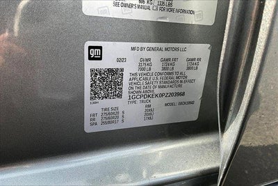 2023 Chevrolet Silverado 1500 LT (2FL)
