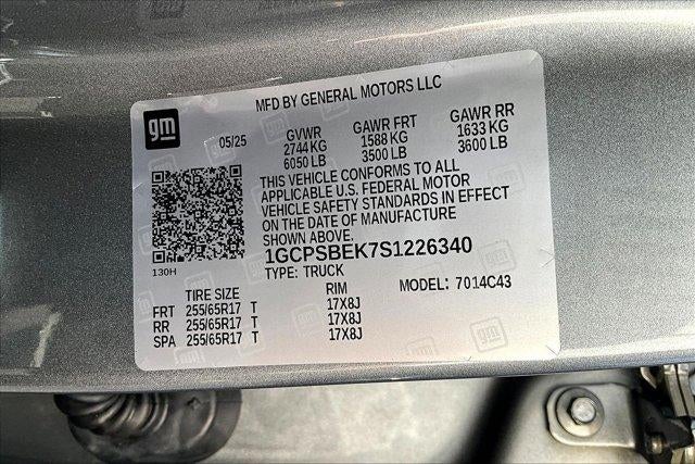 2025 Chevrolet Colorado WT/LT