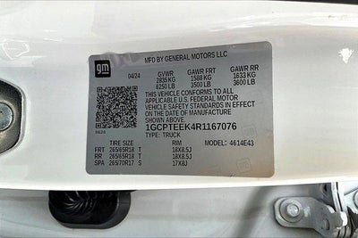 2024 Chevrolet Colorado Trail Boss