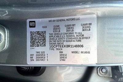 2024 Chevrolet Colorado Trail Boss