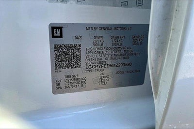 2021 Chevrolet Silverado 1500 LT Trail Boss