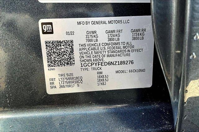 2022 Chevrolet Silverado 1500 LTD LT Trail Boss