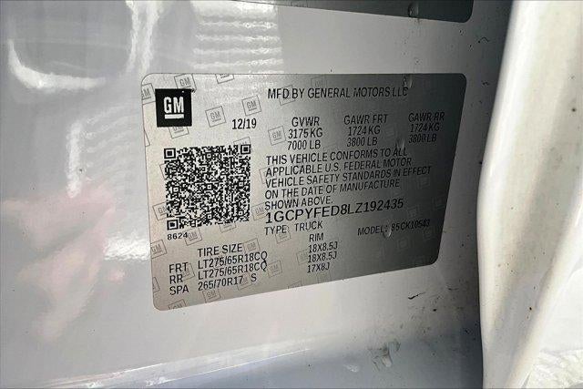 2020 Chevrolet Silverado 1500 LT Trail Boss