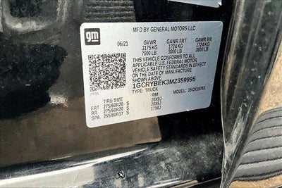 2021 Chevrolet Silverado 1500 Custom