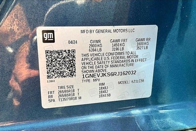 2024 Chevrolet Traverse Z71