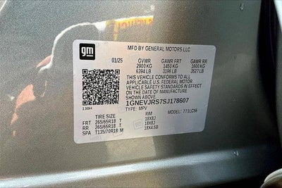 2025 Chevrolet Traverse Z71