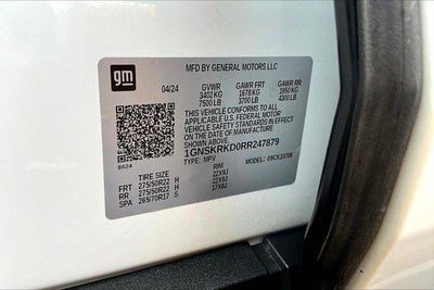2024 Chevrolet Tahoe RST