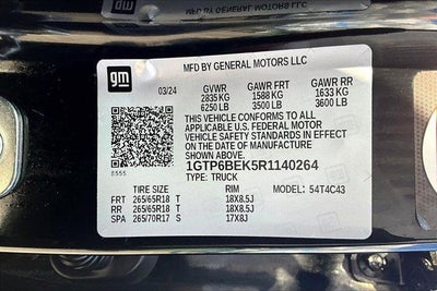 2024 GMC Canyon Elevation