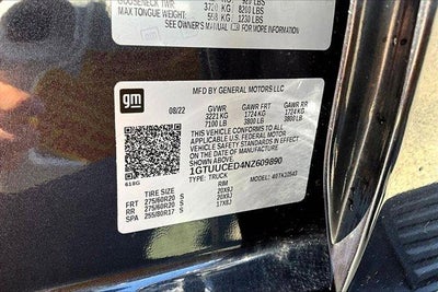 2022 GMC Sierra 1500 Elevation