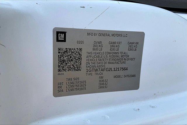 2020 GMC Savana Cargo 2500 Base