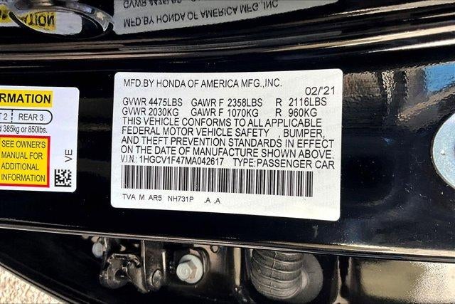 2021 Honda Accord Sport Special Edition