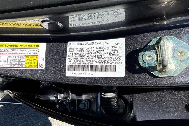 2019 Honda Accord Touring 2.0T