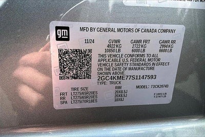 2025 Chevrolet Silverado 2500 HD Custom