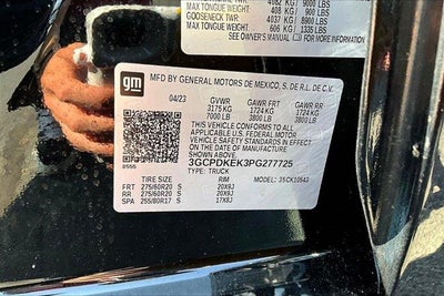 2023 Chevrolet Silverado 1500 LT (2FL)