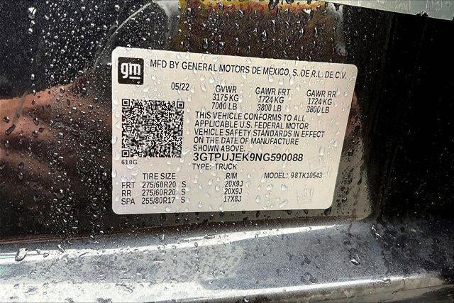 2022 GMC Sierra 1500 Elevation