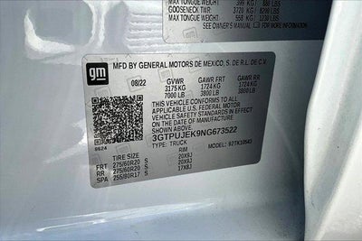 2022 GMC Sierra 1500 Elevation