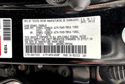 2023 Toyota Tacoma SR5 V6