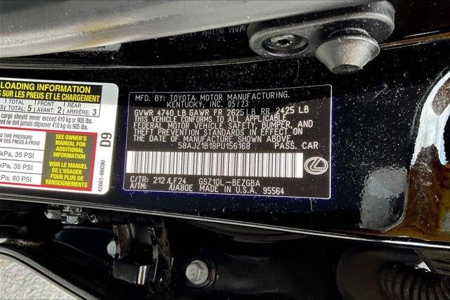 2023 Lexus ES 350 F SPORT Handling