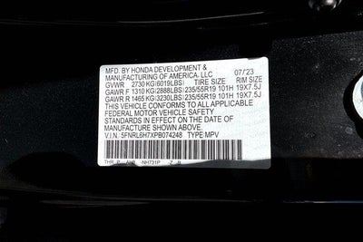 2023 Honda Odyssey Sport