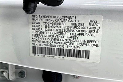 2022 Honda Passport AWD EX-L