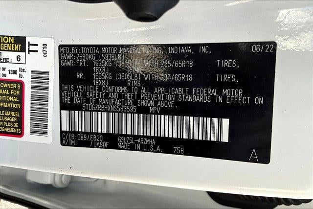 2022 Toyota Highlander XLE