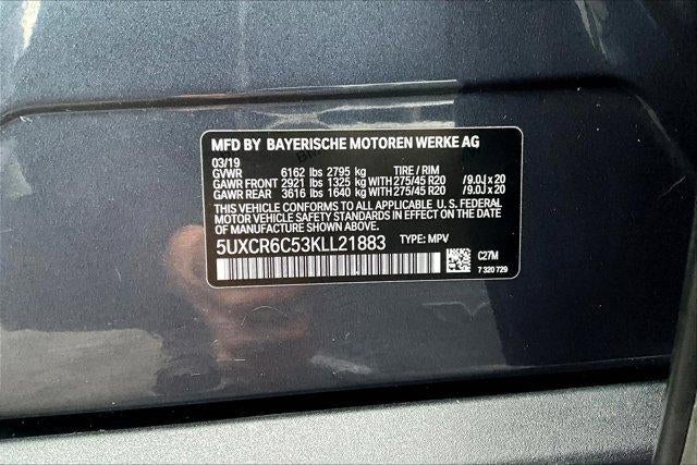 2019 BMW X5 xDrive40i