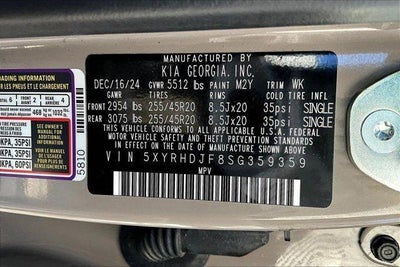 2025 Kia Sorento X-Line EX