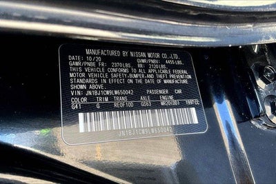 2020 Nissan Rogue Sport S AWD Xtronic CVT