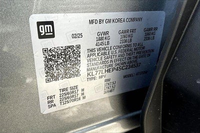 2025 Chevrolet Trax LT