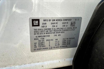 2022 Chevrolet Trailblazer LT