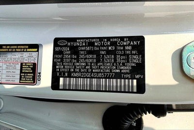 2025 Hyundai Palisade SEL
