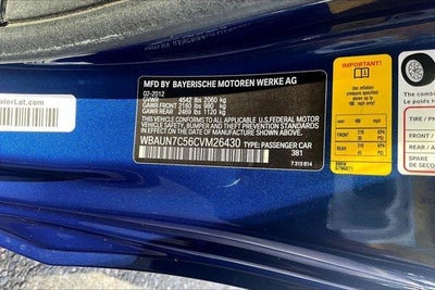 2012 BMW 135i 135i