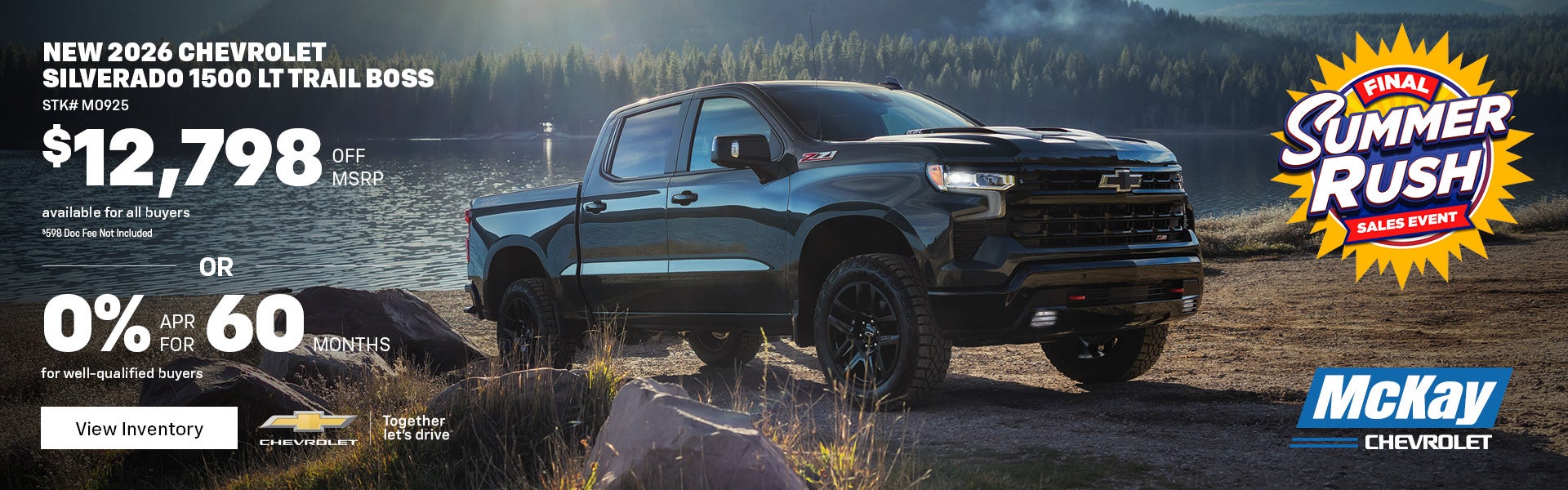 New 2026 Chevy Silverado 1500 LT Trail Boss