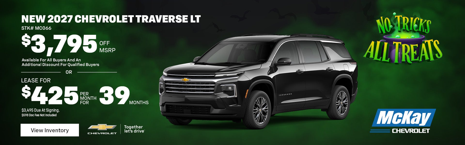 New 2027 Chevy Traverse LT