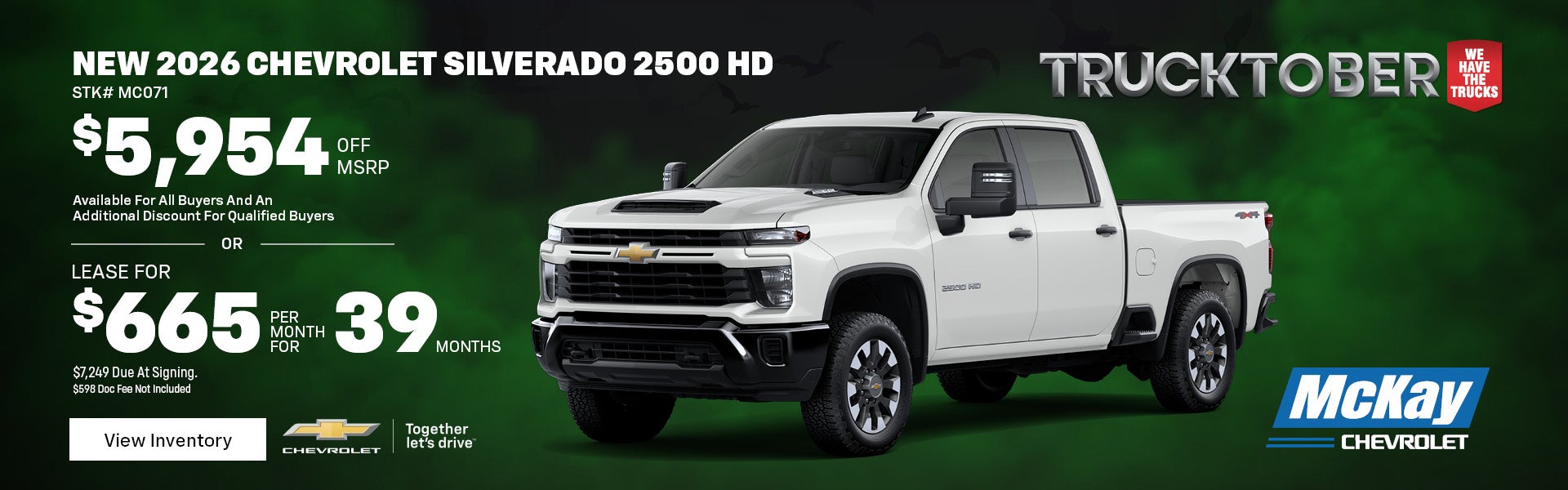 New 2026 Chevy Silverado 2500 HD