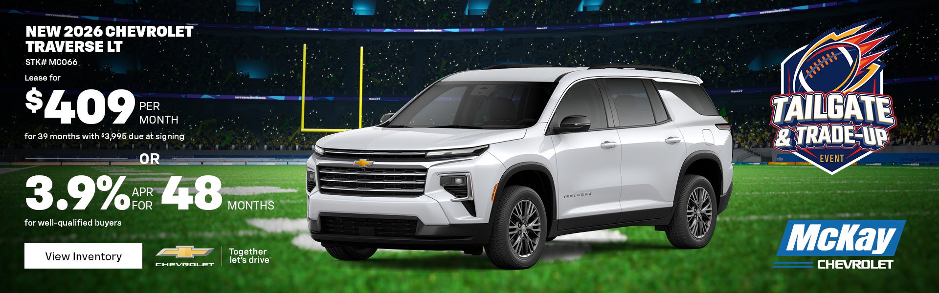 New 2026 Chevrolet Traverse LT